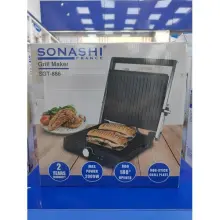 Sonashi Grill Panineuse SGT-886 - 2000 W - Gris